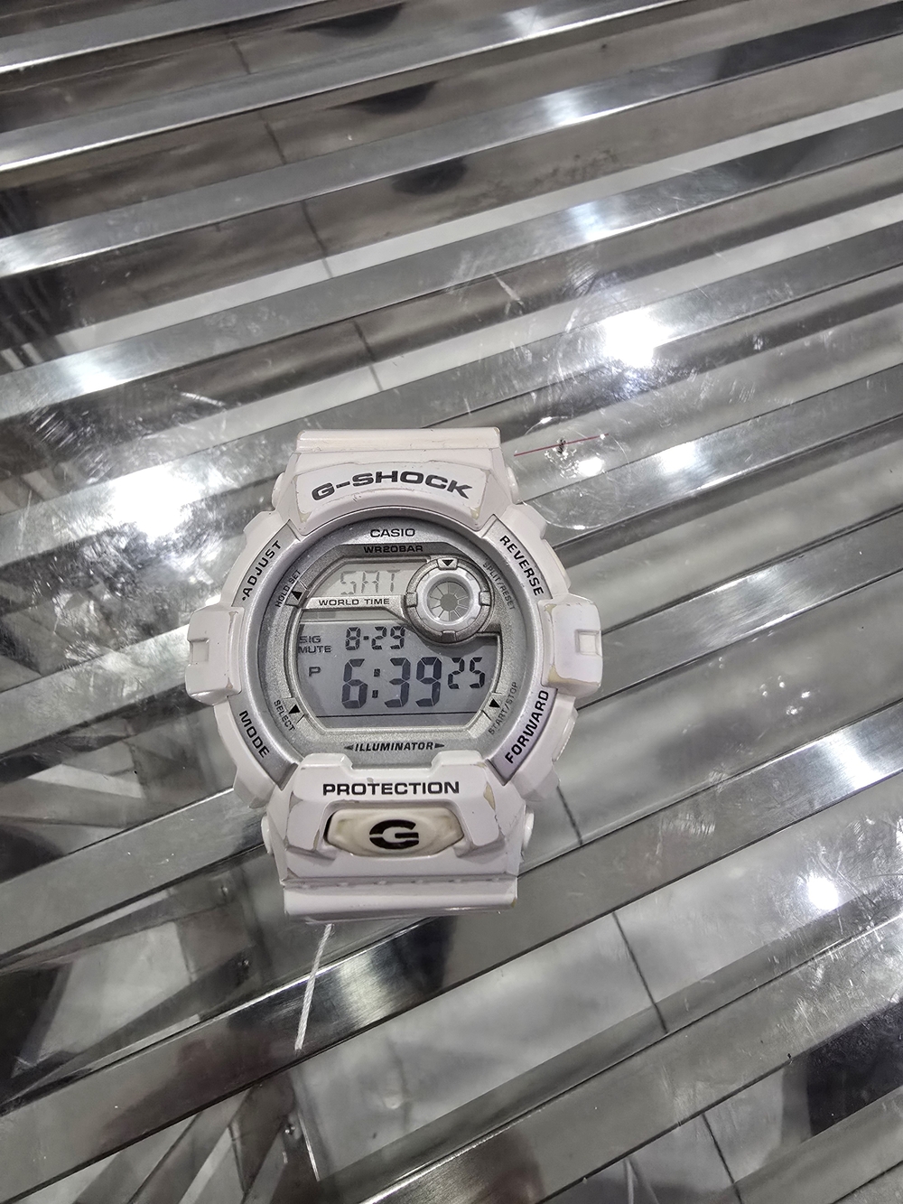 G-SHOCK White Digital Sport Watch
